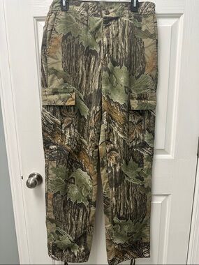 RedHead Men's Camouflage Cargo Pants - Green/Brown Camo  Lightweight